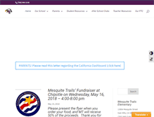Tablet Screenshot of mesquitetrailselementary.org